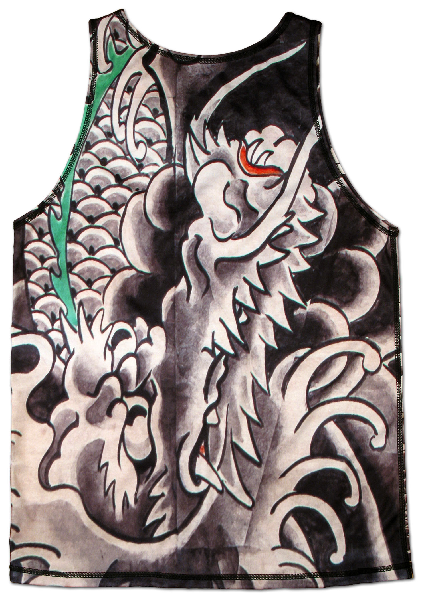 Chaquetero's "Dragon Master" Designer Tank Top Xs 3 Xl_Tanks & Camis_2.jpg